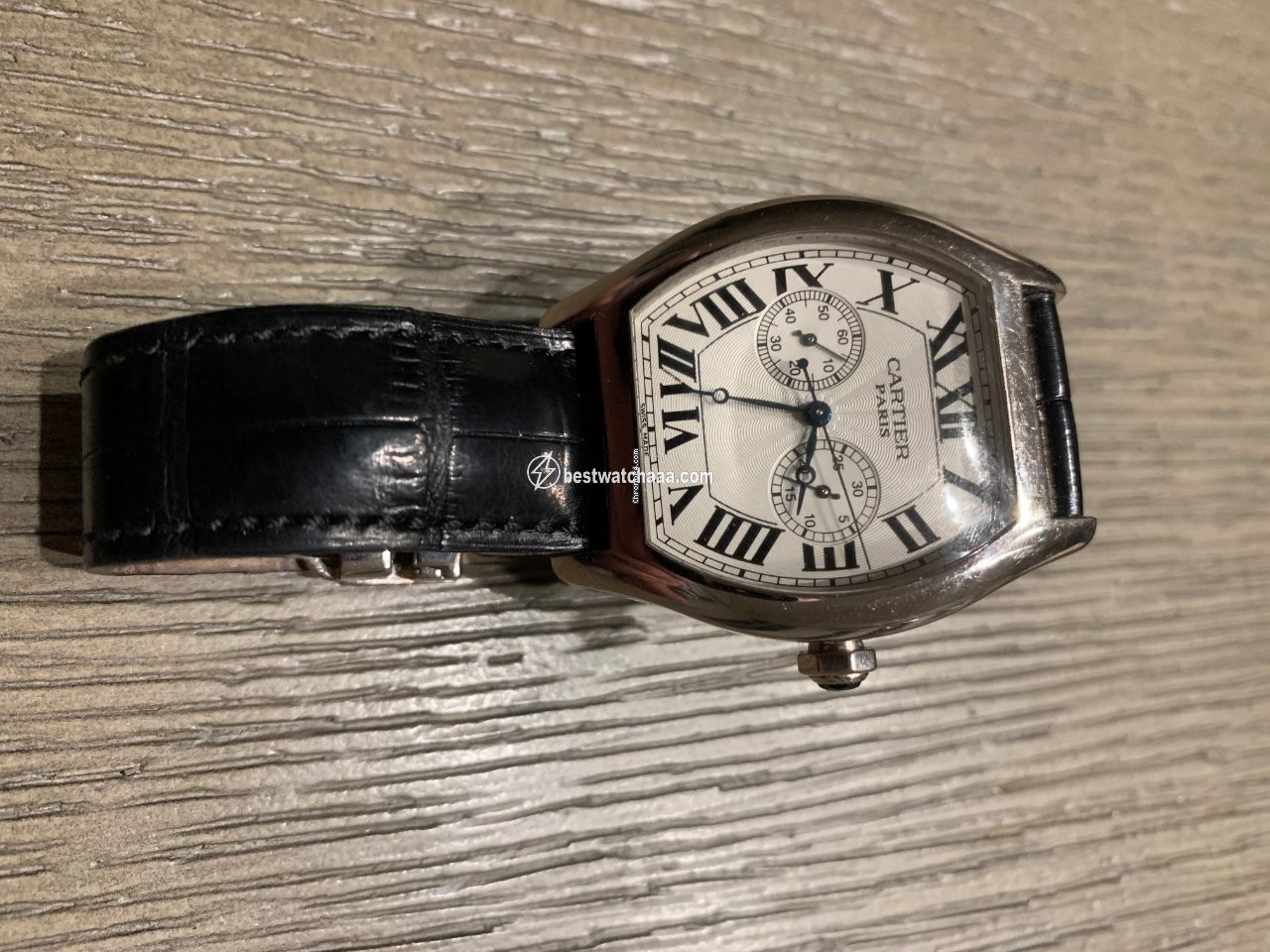 Cartier Mens watch Unisex Manual winding White gold 2762 cartier
