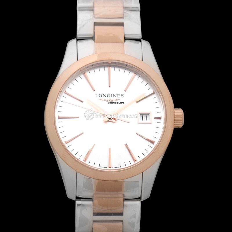 Longines Conquest Classic Womens watch Quartz Rose gold L23863727