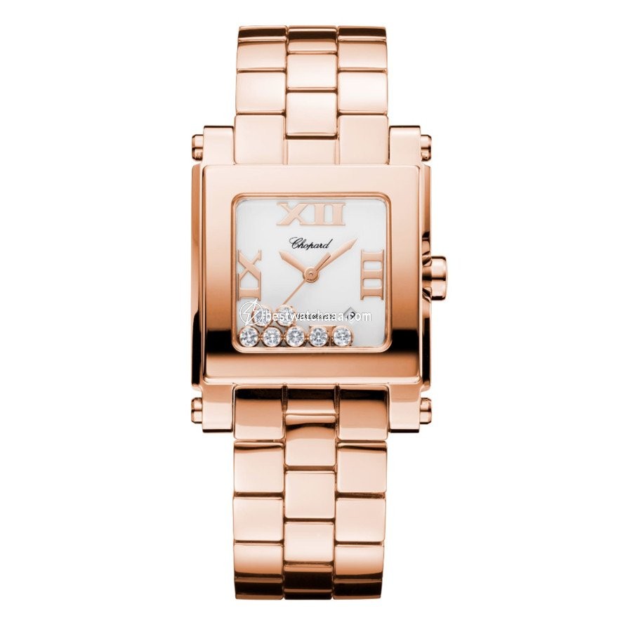 Chopard Happy Sport Womens watch Quartz Rose gold 275322-5001