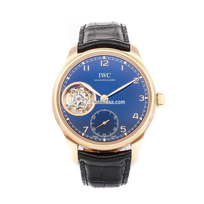IWC Portuguese Tourbillon Mens watch Unisex Manual winding Rose gold IW5463-05