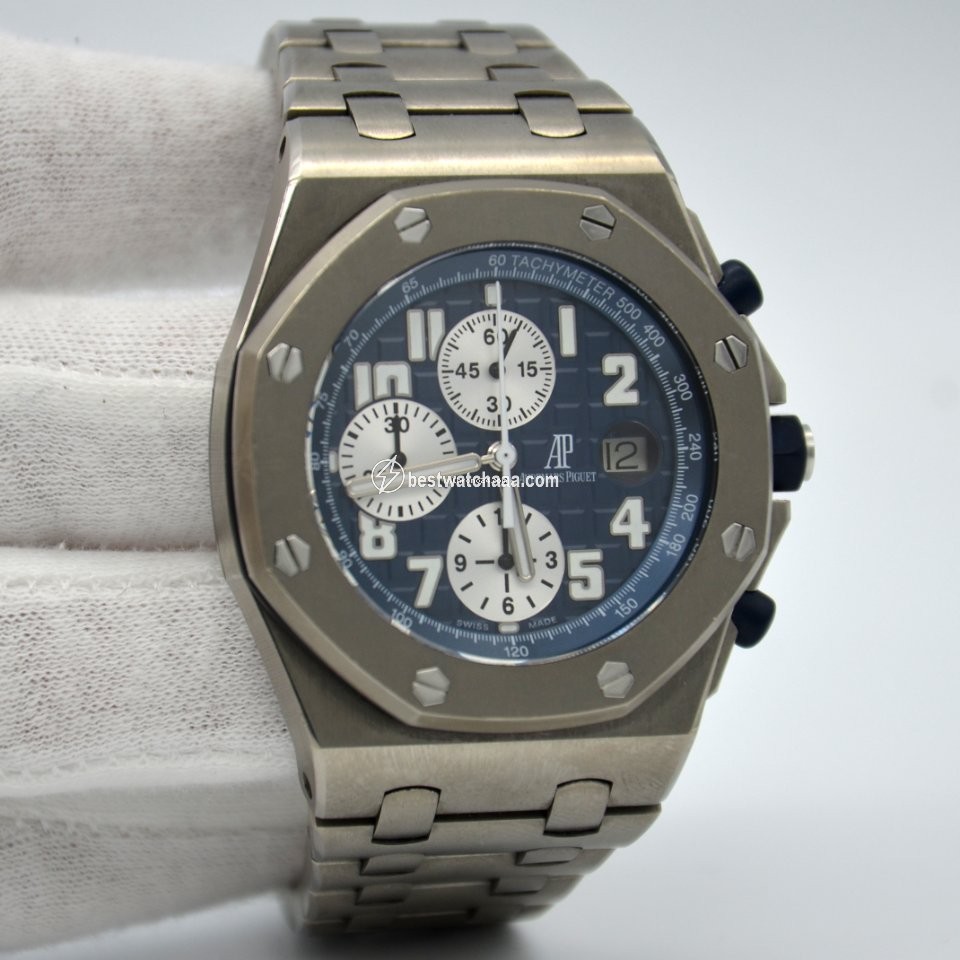 Audemars Piguet Royal Oak Offshore Chronograph Mens watch Unisex Automatic Titanium 25721TI.OO.1000TI.04.A