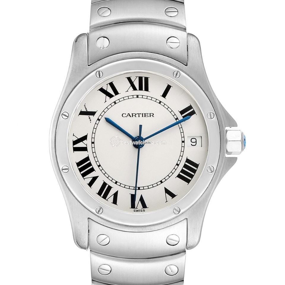 Cartier Santos Mens watch Unisex Automatic Steel 1920