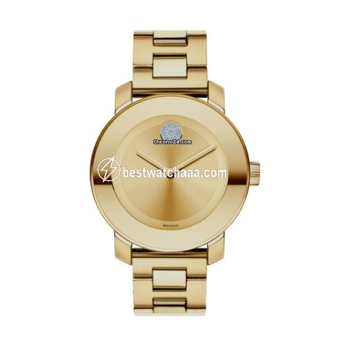 Movado Bold Womens watch Manual winding Yellow gold 3600104