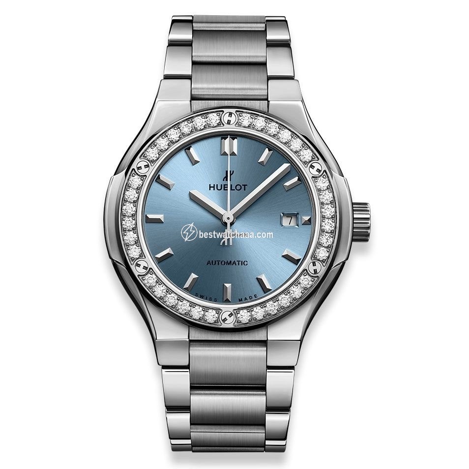 Hublot Classic Fusion 45, 42, 38, 33 mm Womens watch Automatic Titanium 585.NX.897L.NX.1204