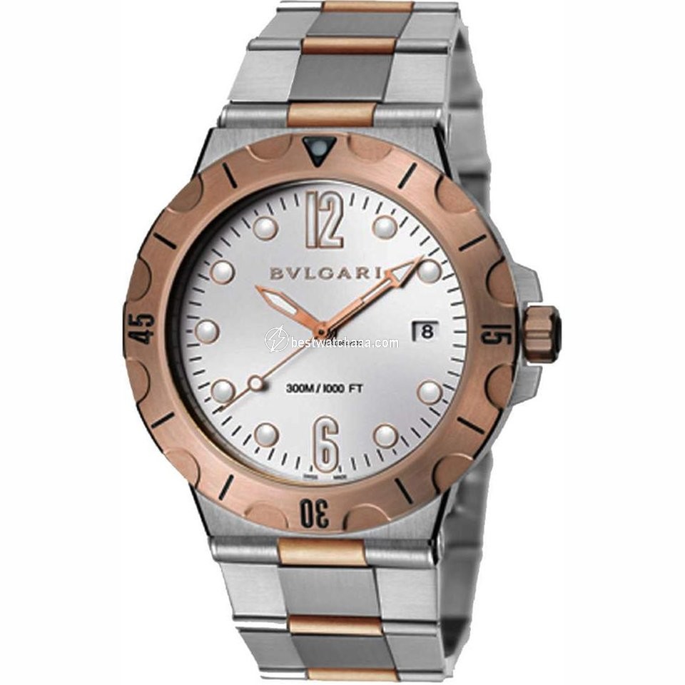Bulgari Diagono Mens watch Unisex Automatic Steel 102325