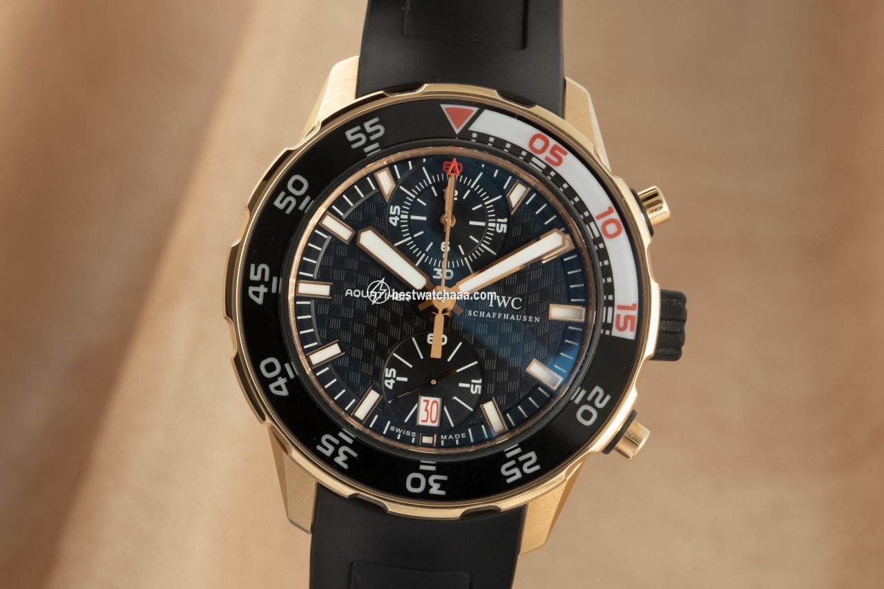 IWC Aquatimer Chronograph Mens watch Unisex Automatic Yellow gold IW376905