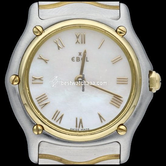 Ebel Sportwave Womens watch Quartz Gold Steel 1090121