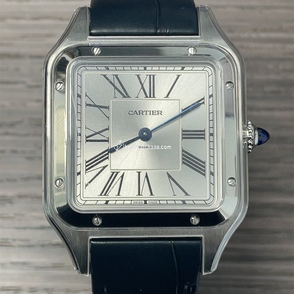 Cartier Santos Dumont Mens watch Unisex Quartz Steel WSSA0022
