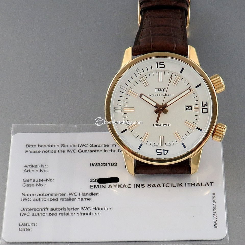 IWC Aquatimer Automatic Automatic Rose gold IW323103
