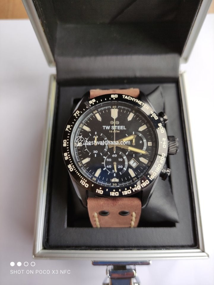 TW Steel Mens watch Unisex Quartz Steel TW Steel Chrono Sport Chrono CHS1