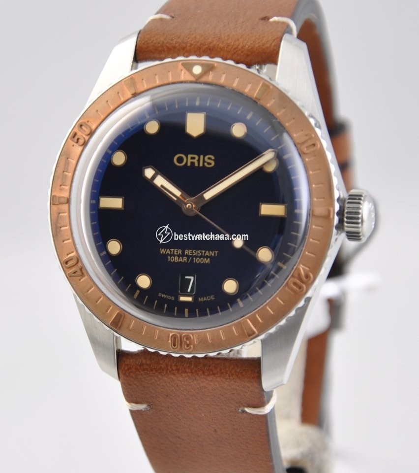 Oris Divers Sixty Five Mens watch Unisex Automatic Steel 01 733 7707 4355-07 5 20 45