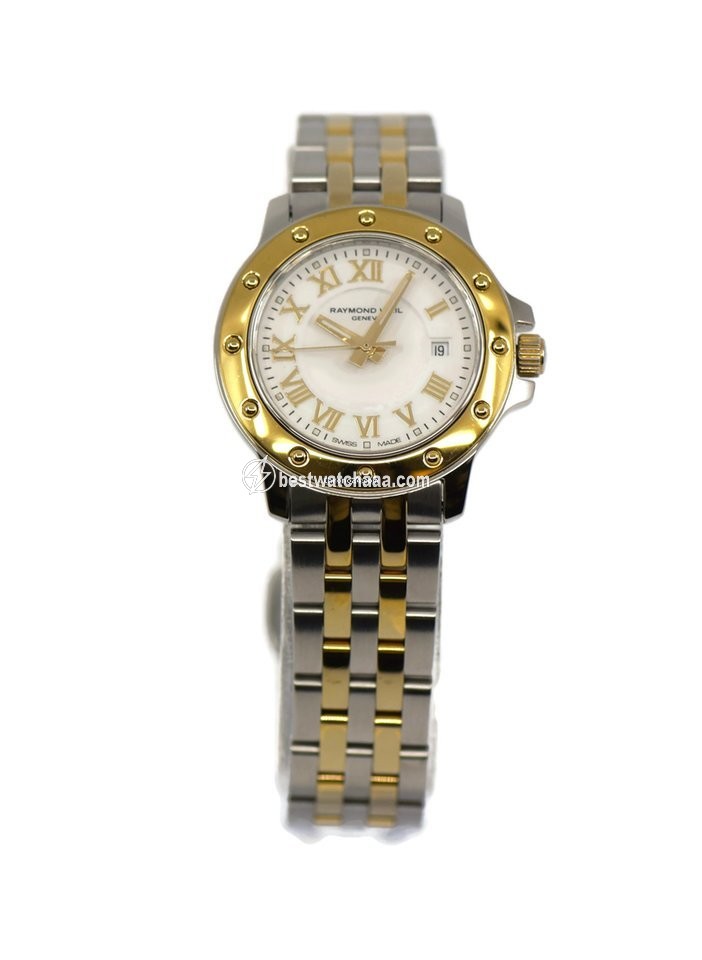 Raymond Weil Tango Womens watch Quartz Gold Steel 5399-STP-00308