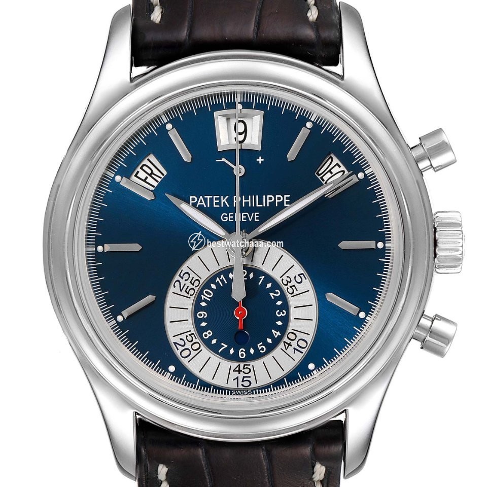 Patek Philippe Annual Calendar Chronograph Mens watch Unisex Automatic Platinum 5960 01G