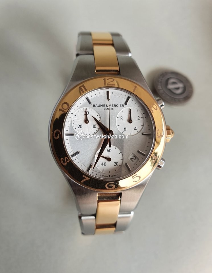 Baume & Mercier Linea Womens watch Quartz Gold Steel M0A10016