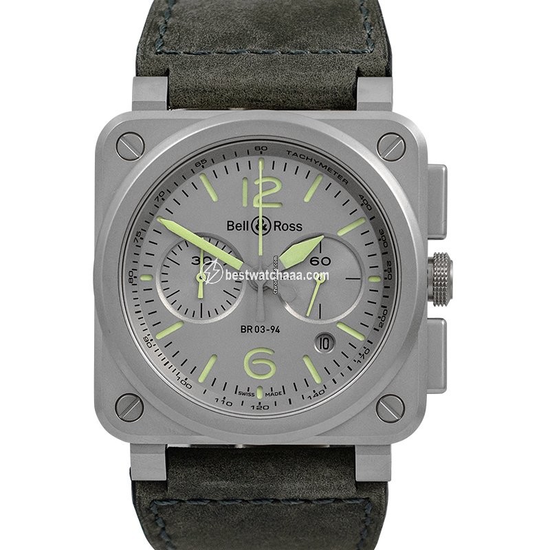 Bell & Ross BR 03-94 Chronographe Mens watch Unisex Automatic Steel BR0394-GR-ST SCA