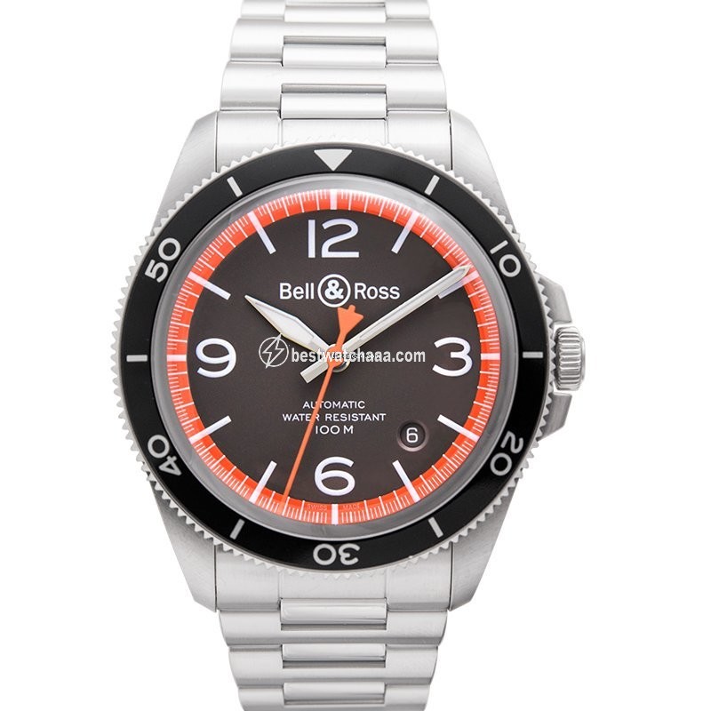 Bell & Ross BR V2 Mens watch Unisex Automatic Steel BRV292-ORA-ST SST