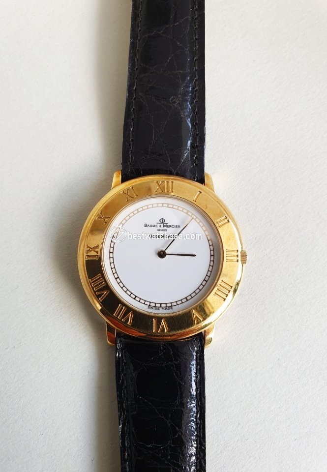 Baume & Mercier Mens watch Unisex Quartz Yellow gold M0A04950
