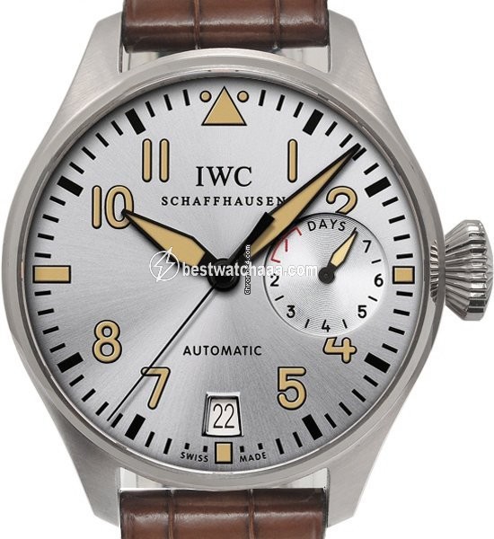 IWC Big Pilot Mens watch Unisex Automatic Platinum IW500413