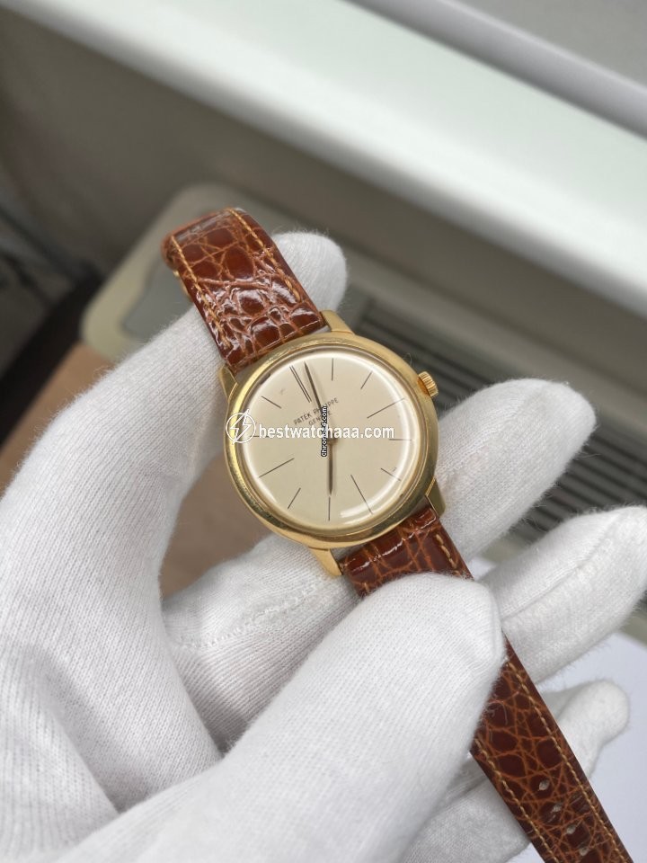 Patek Philippe Calatrava Mens watch Unisex Manual winding Yellow gold 2593