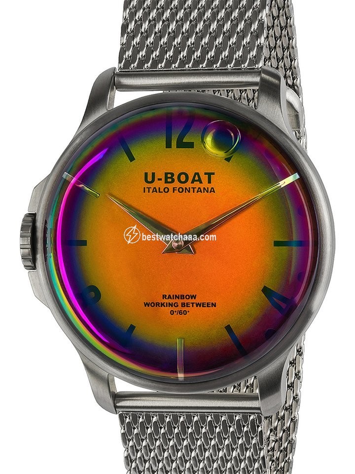 U-Boat Mens watch Unisex Quartz Steel 8469 MT