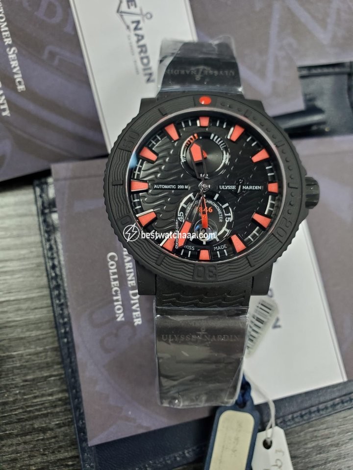 Ulysse Nardin Diver Black Sea Mens watch Unisex Automatic Steel 263-92-3C