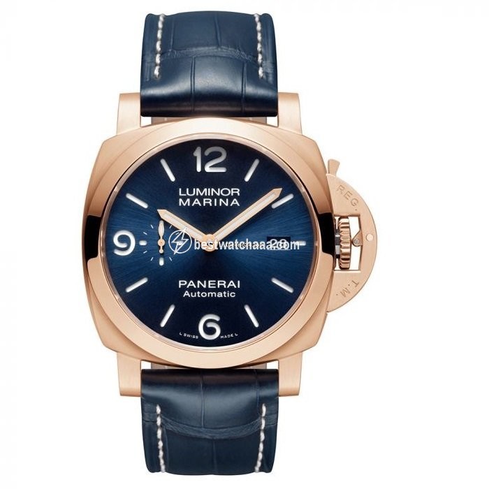 Panerai Mens watch Unisex Automatic Rose gold PAM 01112