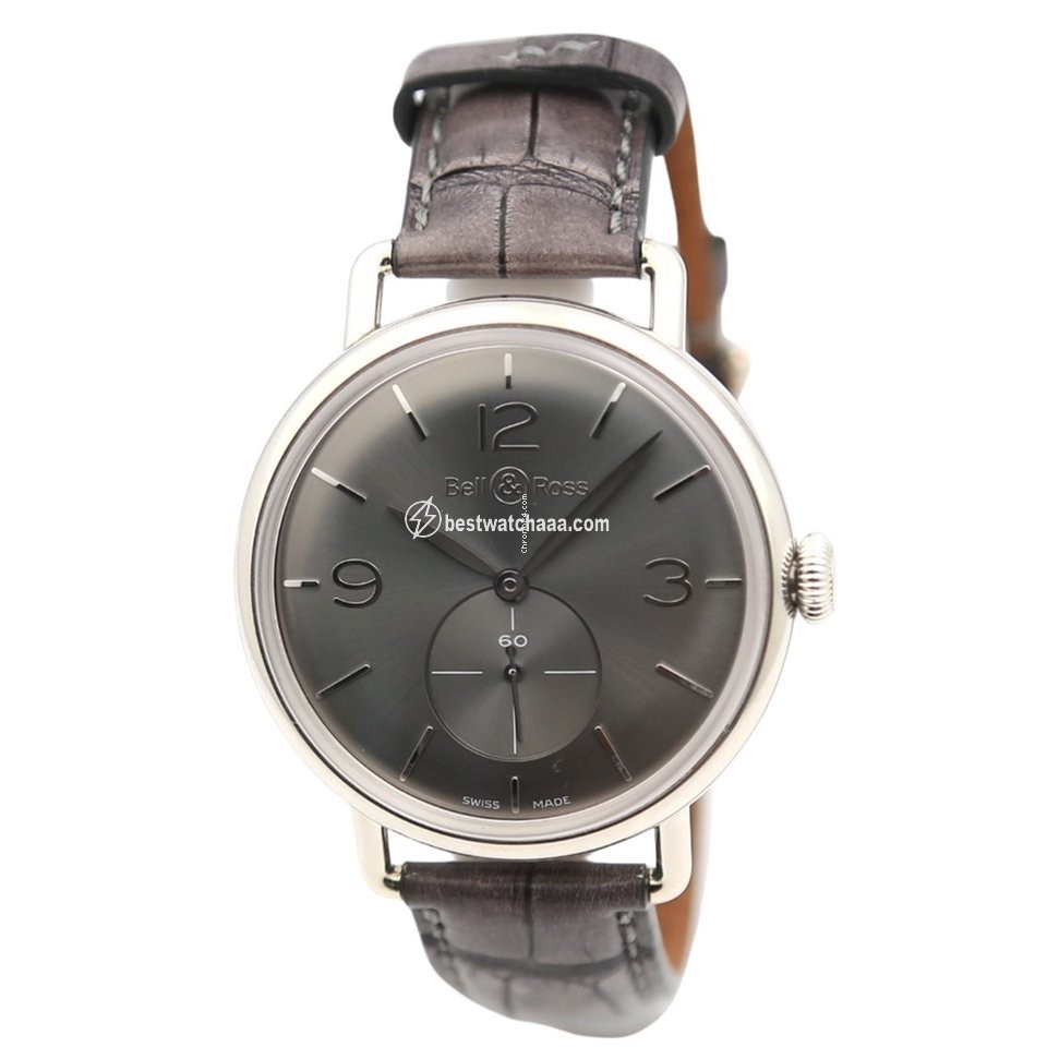 Bell & Ross Vintage Mens watch Unisex Manual winding BRWW1-ME-AG-RU SCR