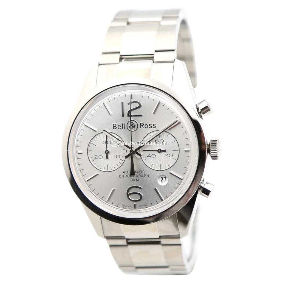 Bell & Ross Vintage Mens watch Unisex Automatic Steel BRG126-WH-ST SST