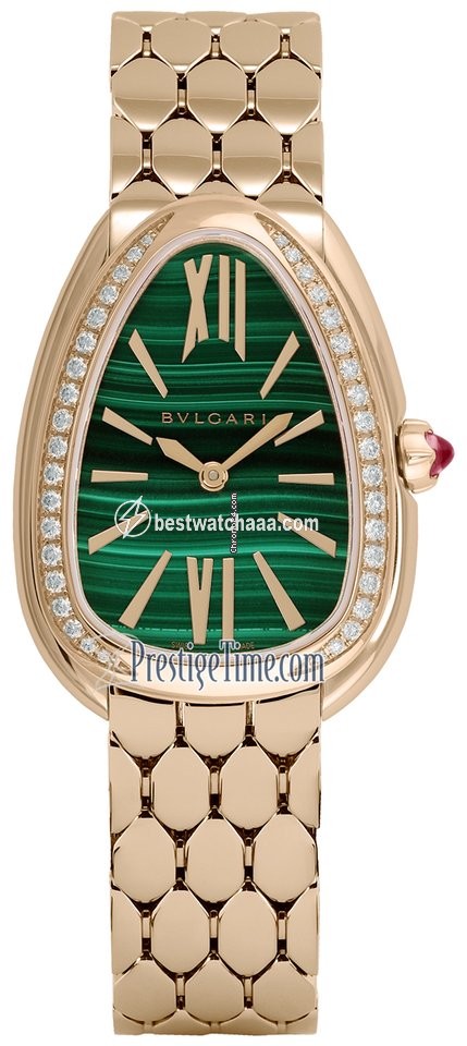 Bulgari Serpenti Womens watch Quartz Rose gold 103273