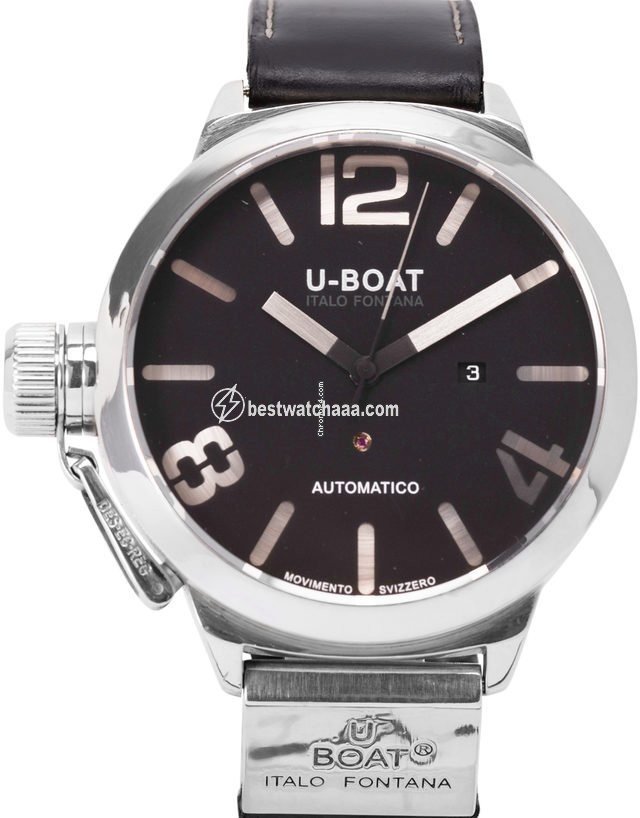 U-Boat Classico Mens watch Unisex Automatic Silver ETA 2824