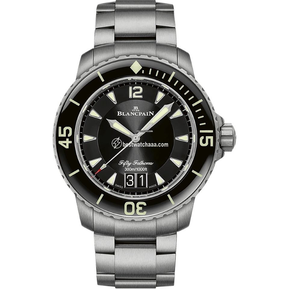 Blancpain Fifty Fathoms Mens watch Unisex Automatic Titanium 5050-12B30-98