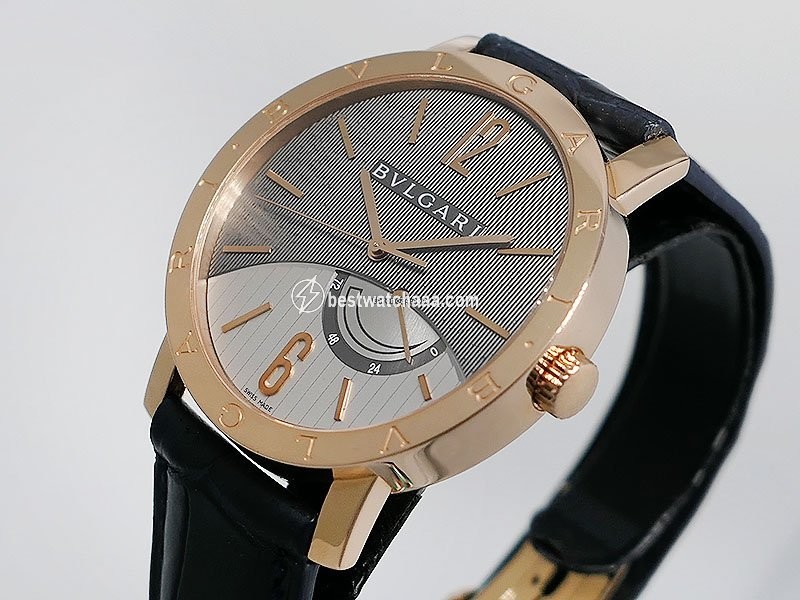 Bulgari Bulgari Mens watch Unisex Manual winding Rose gold BBP41GL