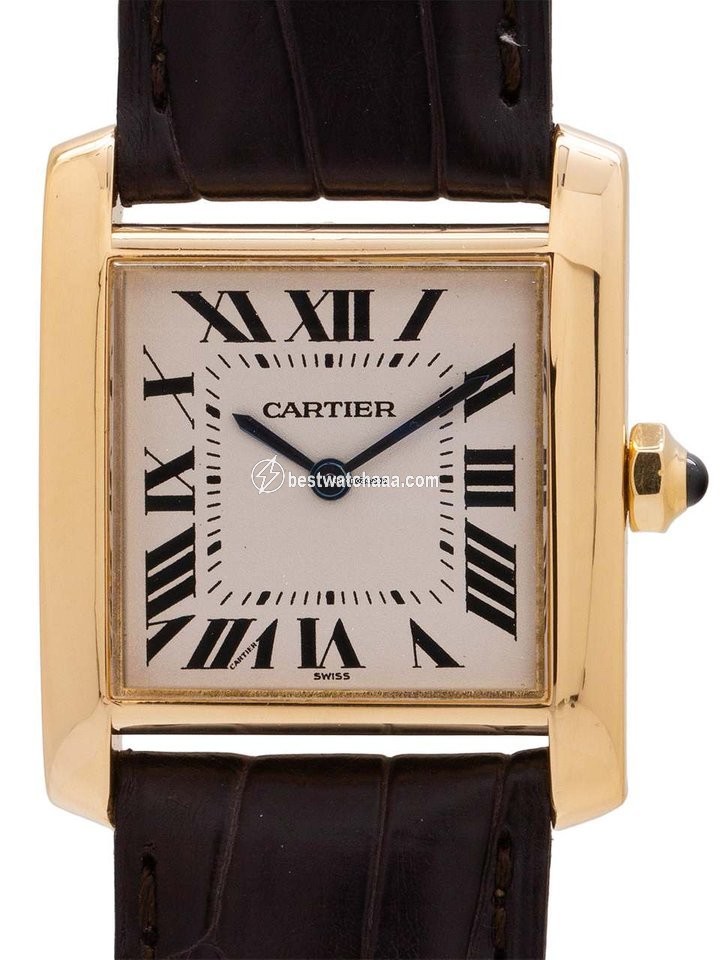 Cartier Tank Francaise Quartz Yellow gold 1821