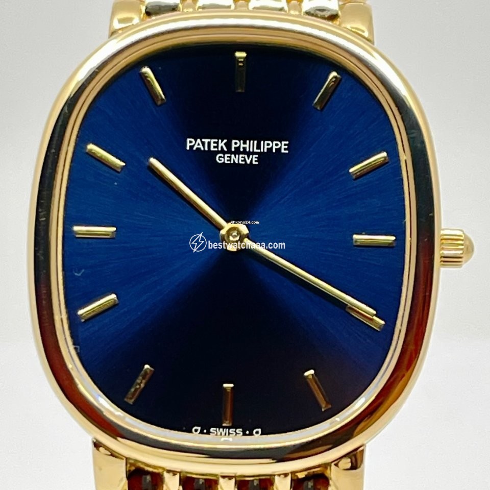 Patek Philippe Golden Ellipse Mens watch Unisex Automatic Yellow gold 3738 122