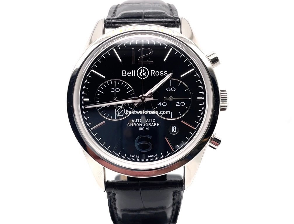 Bell & Ross Vintage Mens watch Unisex Automatic Steel BRG126-BL-ST SCR
