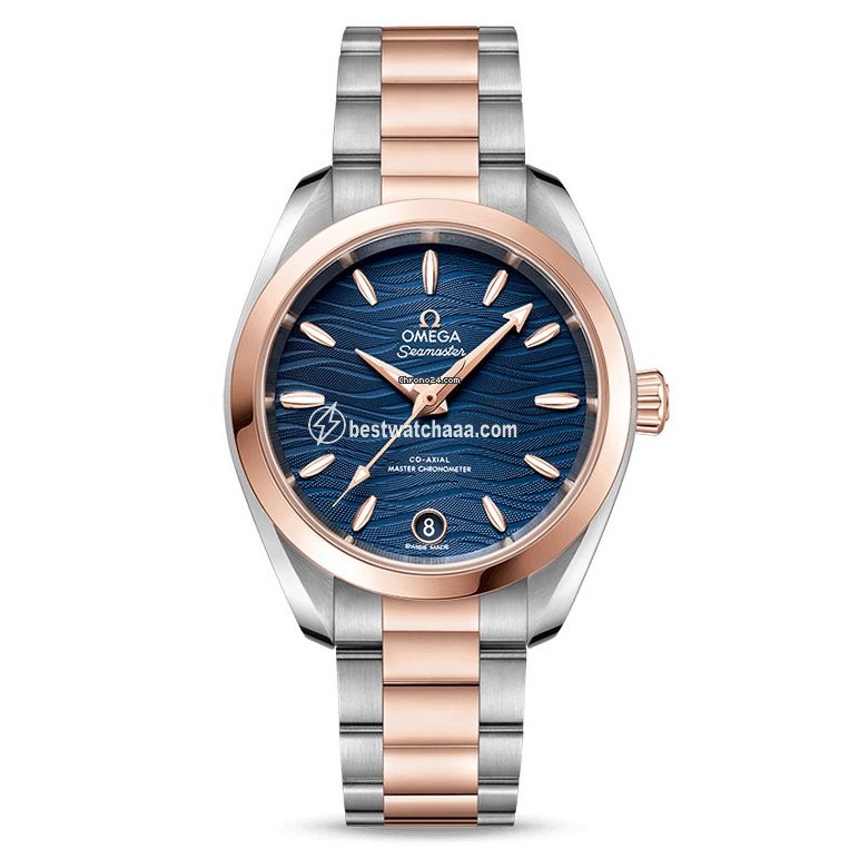 Omega Seamaster Aqua Terra Womens watch Automatic Gold Steel 220.20.34.20.03.001