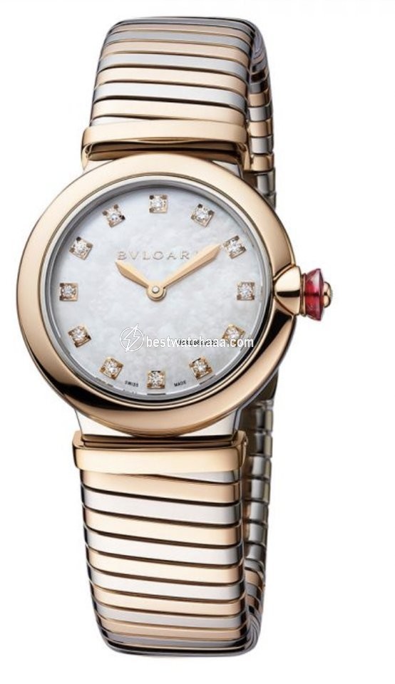 Bulgari Lucea Womens watch Quartz Gold Steel LU28WSPGSPG 12.T 102952
