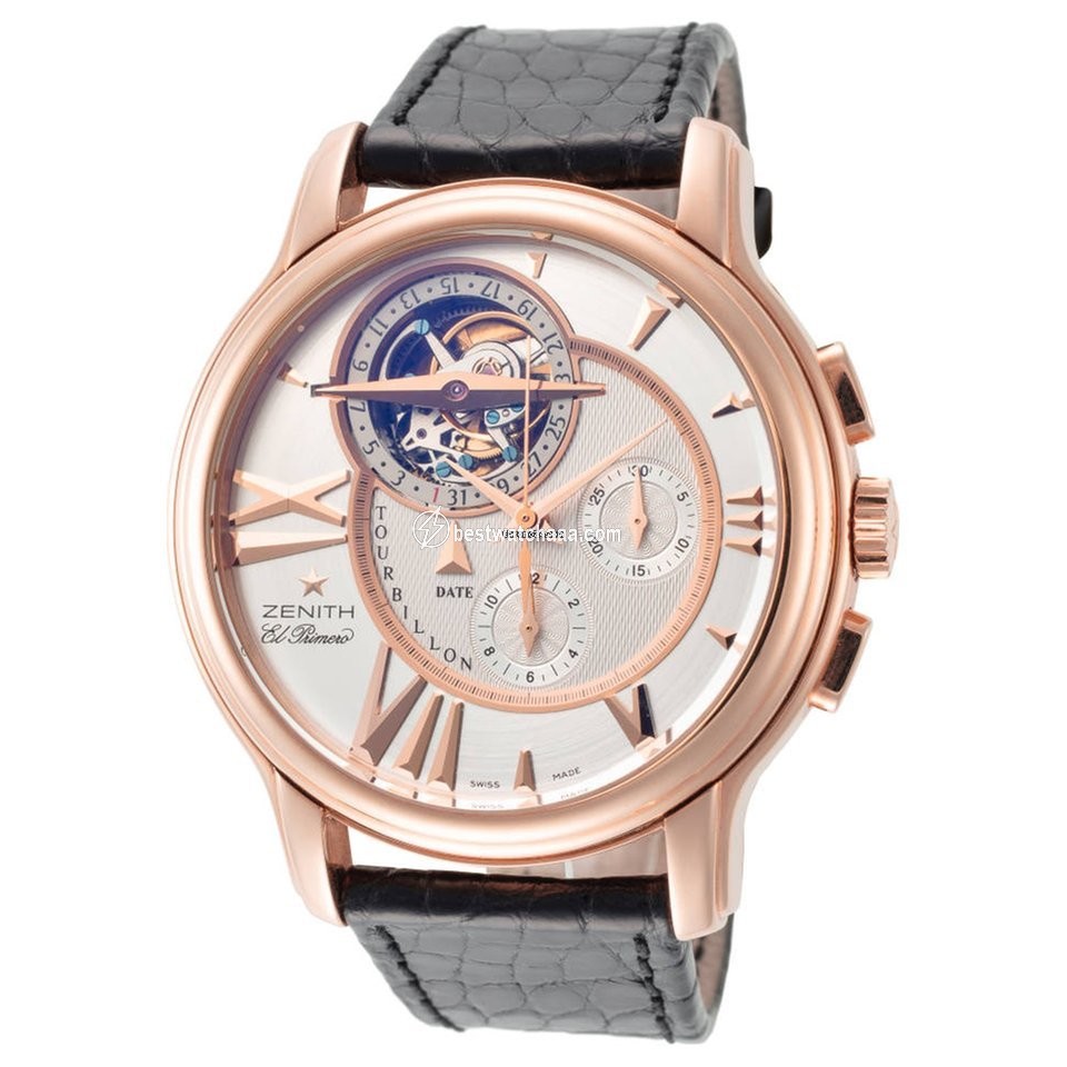 Zenith Academy Mens watch Unisex Automatic Rose gold 18-1260-4005-02-C506-SD