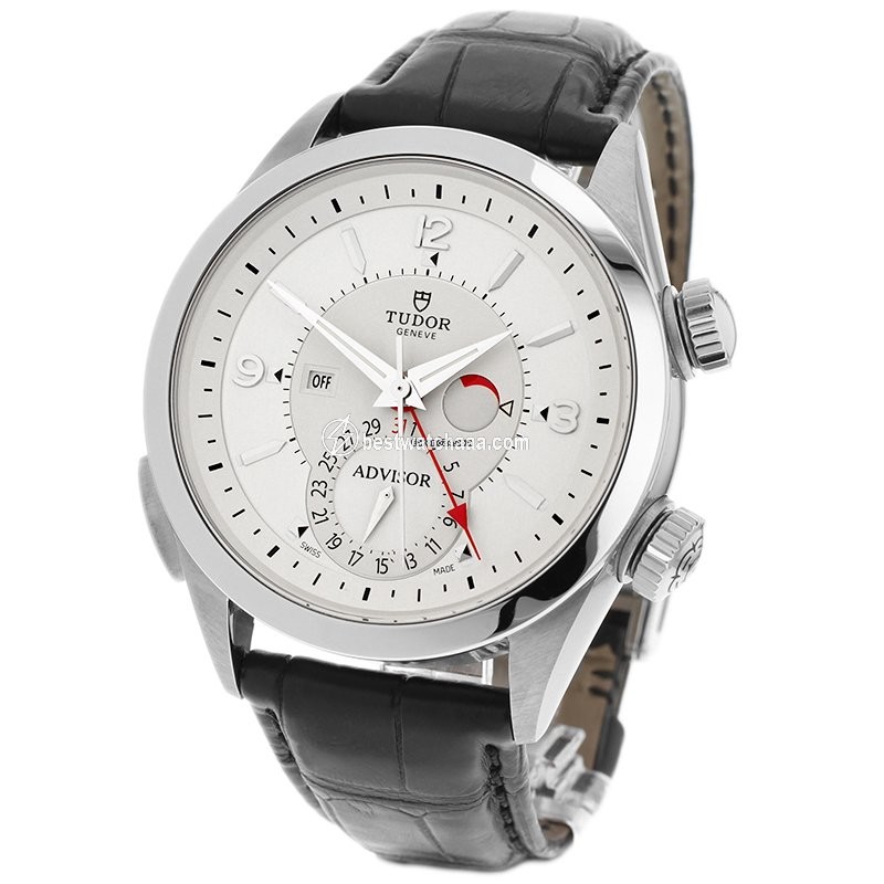 Tudor Heritage Advisor Mens watch Unisex Manual winding Titanium 79620T-0011