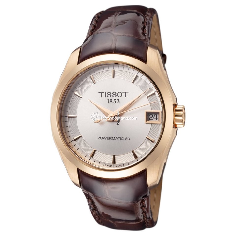 Tissot Couturier Womens watch Automatic Steel T0352073603100