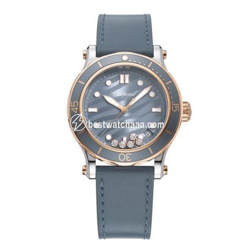 Chopard Happy Sport Womens watch Automatic Gold Steel 278587-6001
