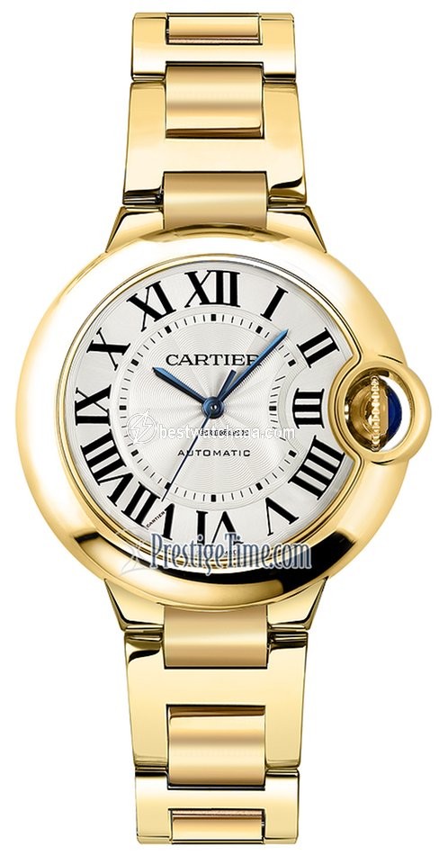 Cartier Ballon Bleu 33mm Womens watch Automatic Yellow gold wgbb0045