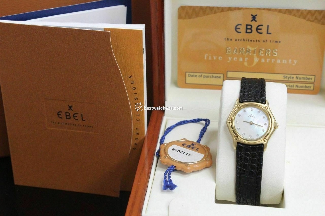 Ebel Classic Womens watch Quartz Yellow gold 8157111