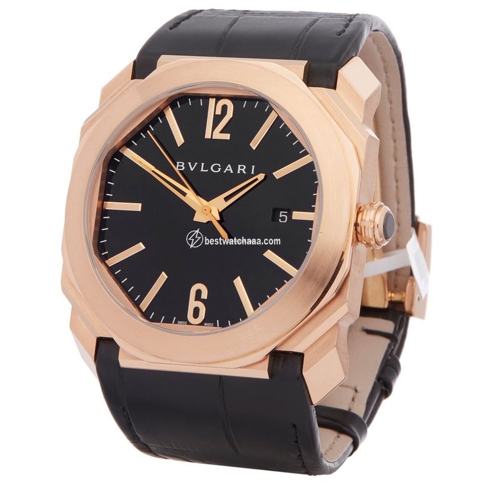 Bulgari Octo Mens watch Unisex Automatic Rose gold 101963