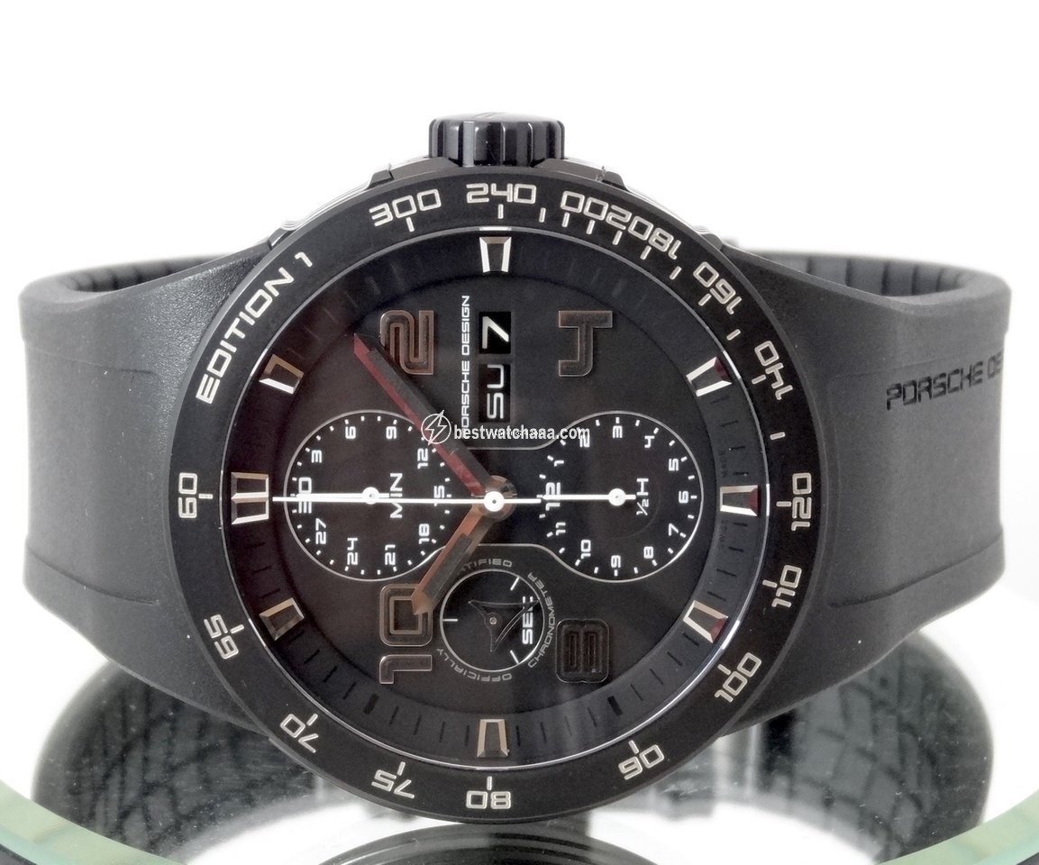 Porsche Design Flat Six Mens watch Unisex Automatic Titanium 6341.13.44.1169