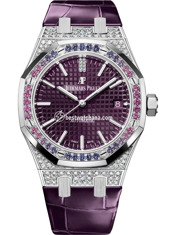 Audemars Piguet Royal Oak Lady Womens watch Automatic White gold 15452BC.ZY.D600CR.01