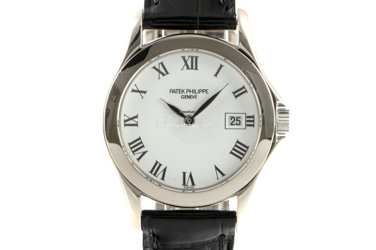 Patek Philippe Calatrava Womens watch Quartz White gold 4906