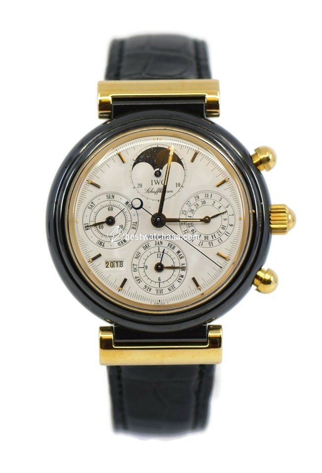IWC Da Vinci Perpetual Calendar Mens watch Unisex Automatic Ceramic IW3755