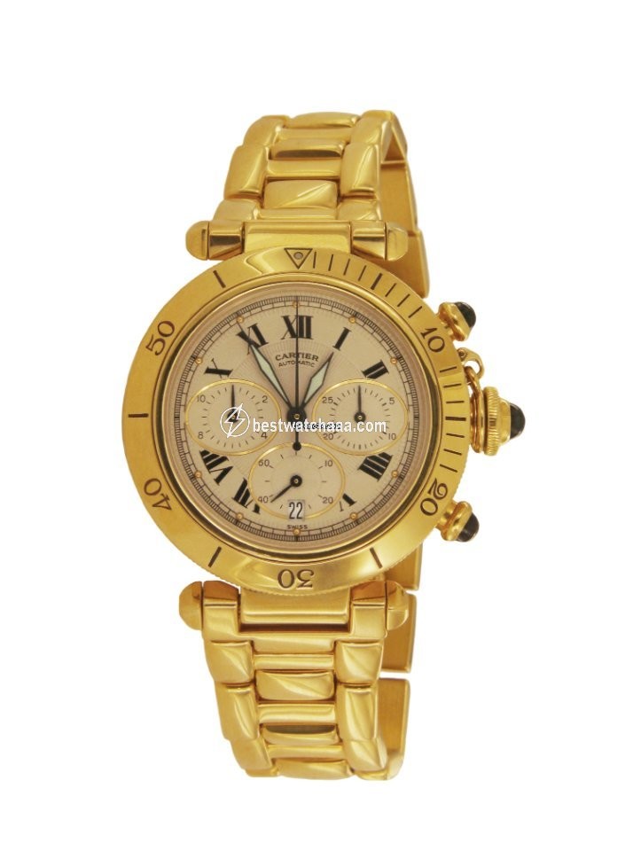 Cartier Pasha Mens watch Unisex Automatic Yellow gold 2111 1