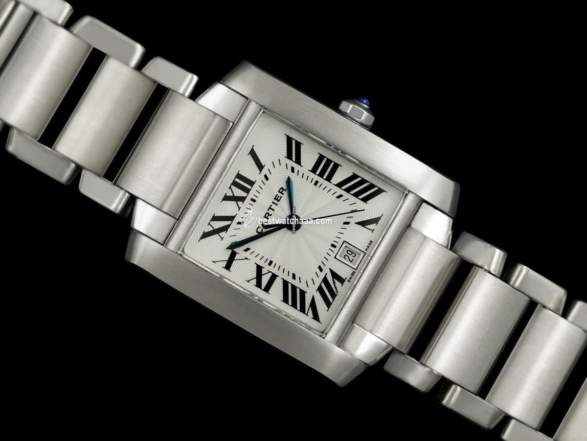 Cartier Tank Francaise Mens watch Unisex Automatic Steel 8120